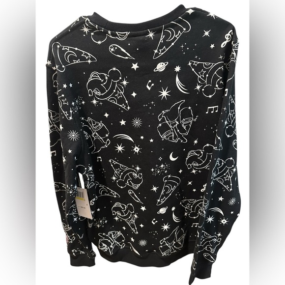 Neff Disney Fantasia Collection Night Sky Crew Sweatshirt - Picture 2 of 5